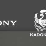 Sony headquarters and Kadokawa Corporation logo, representing potential media acquisition